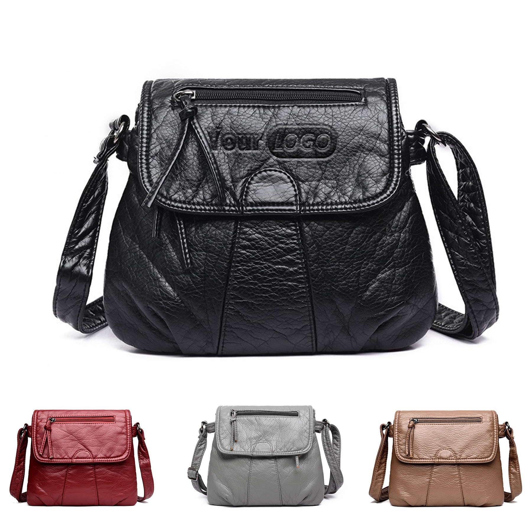 PU Leather  Ladies Shoulder Bag 2