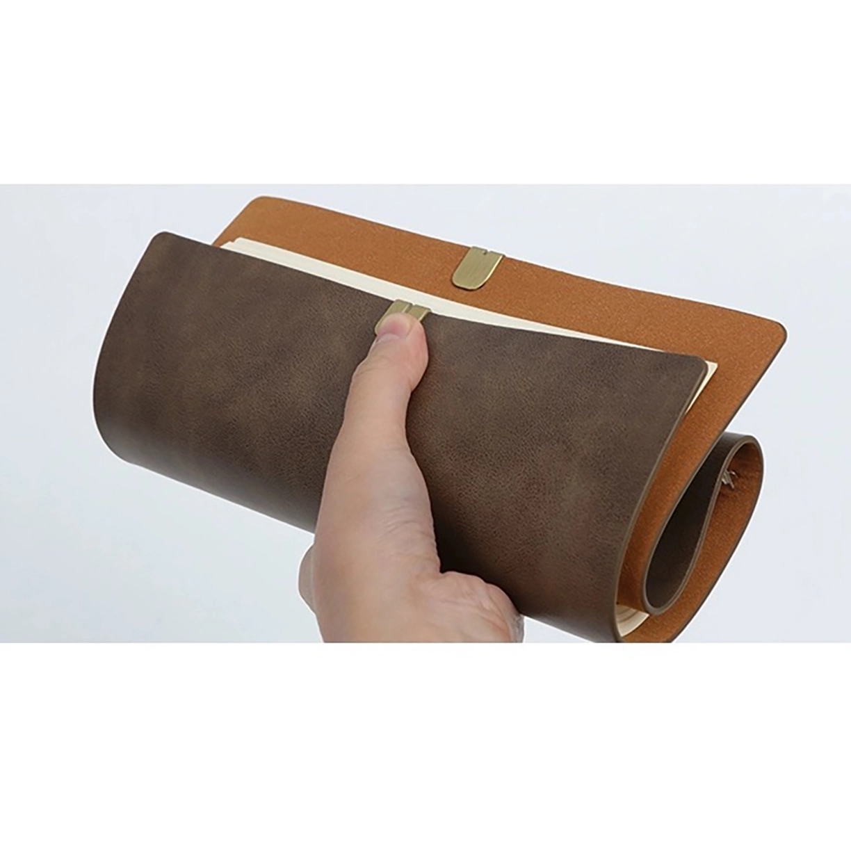 Vintage Leather Journal Style Binder / Padfolio 5
