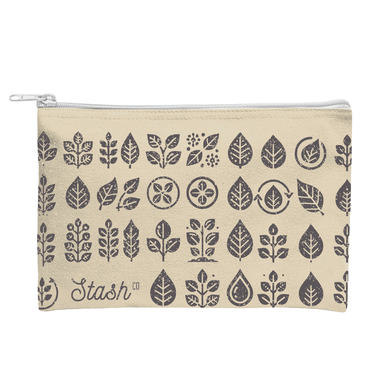 Recycled Canvas Zippered Pouch 7