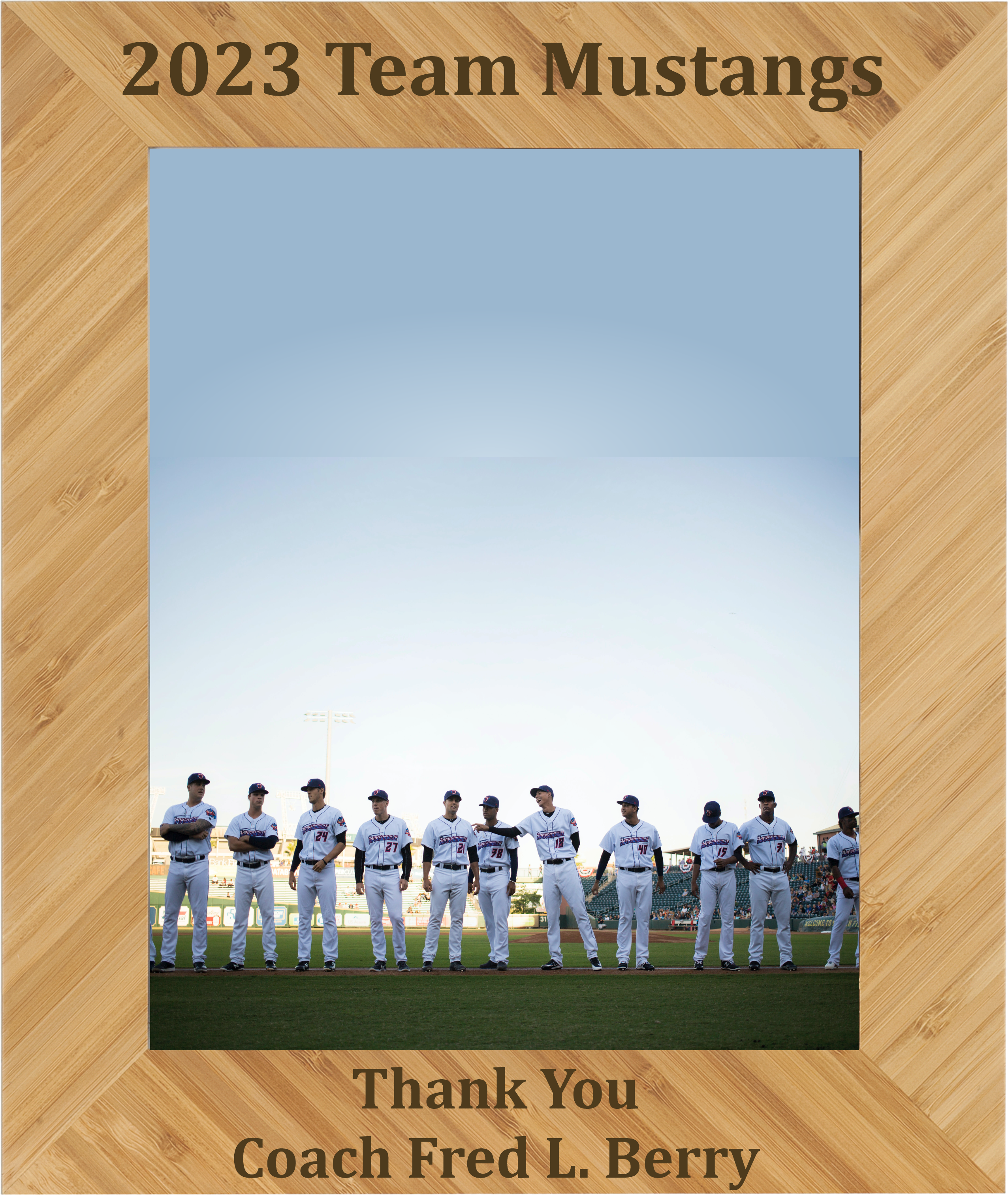 8" x 10" Bamboo Picture Frame 13