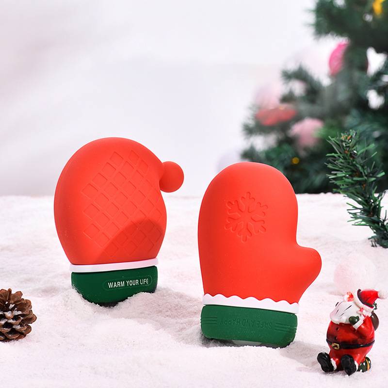 Christmas Silicone Hot Water Bag Hand Warmer 6