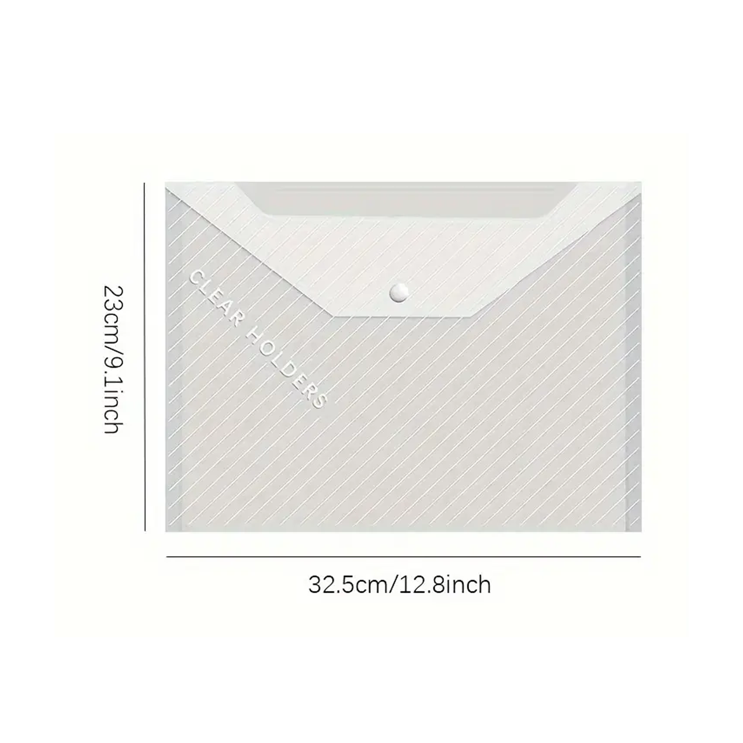 A4 Thick Striped File Folder 2