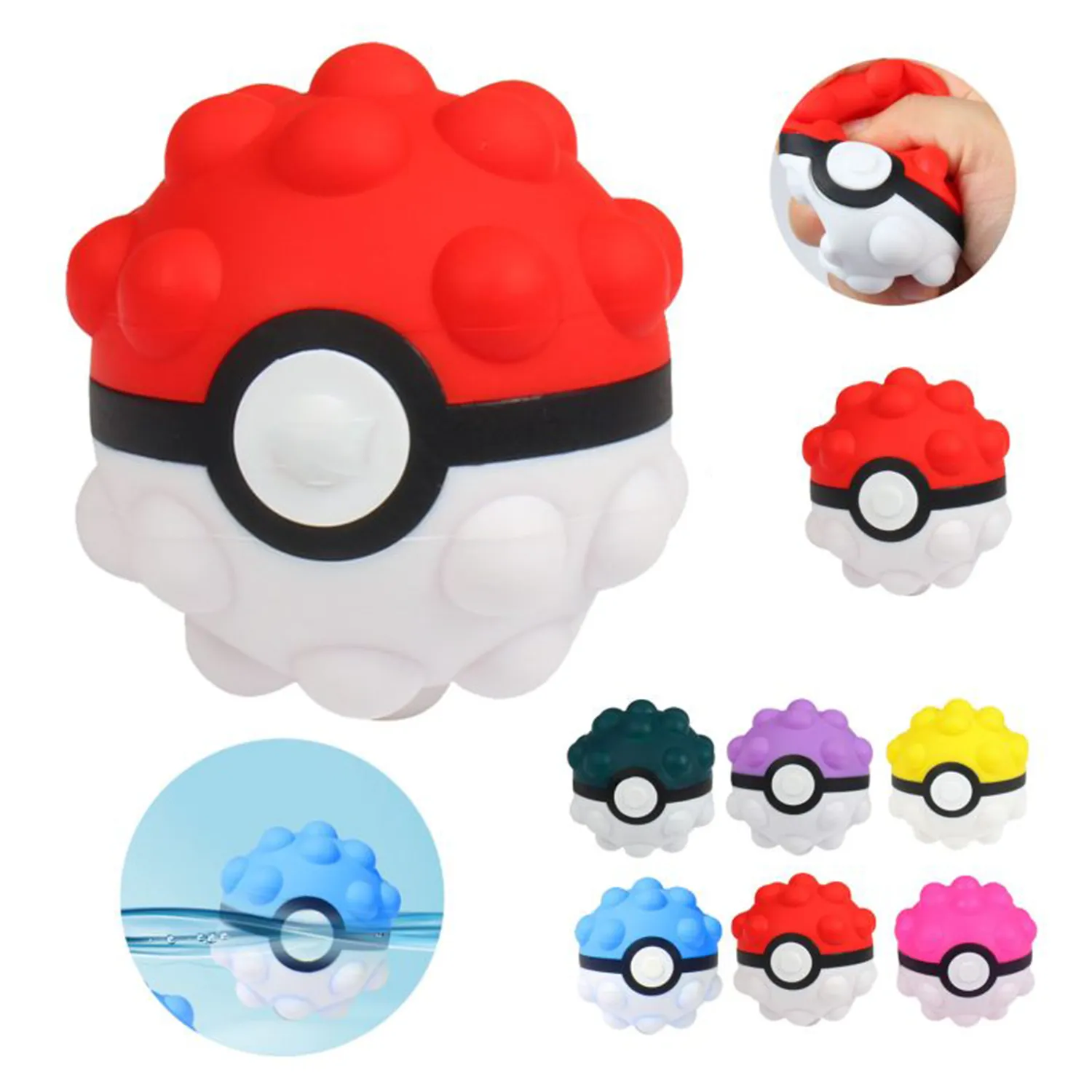 3D Anti-Pressure Squeeze Pop Ball It Fidget Toy 1