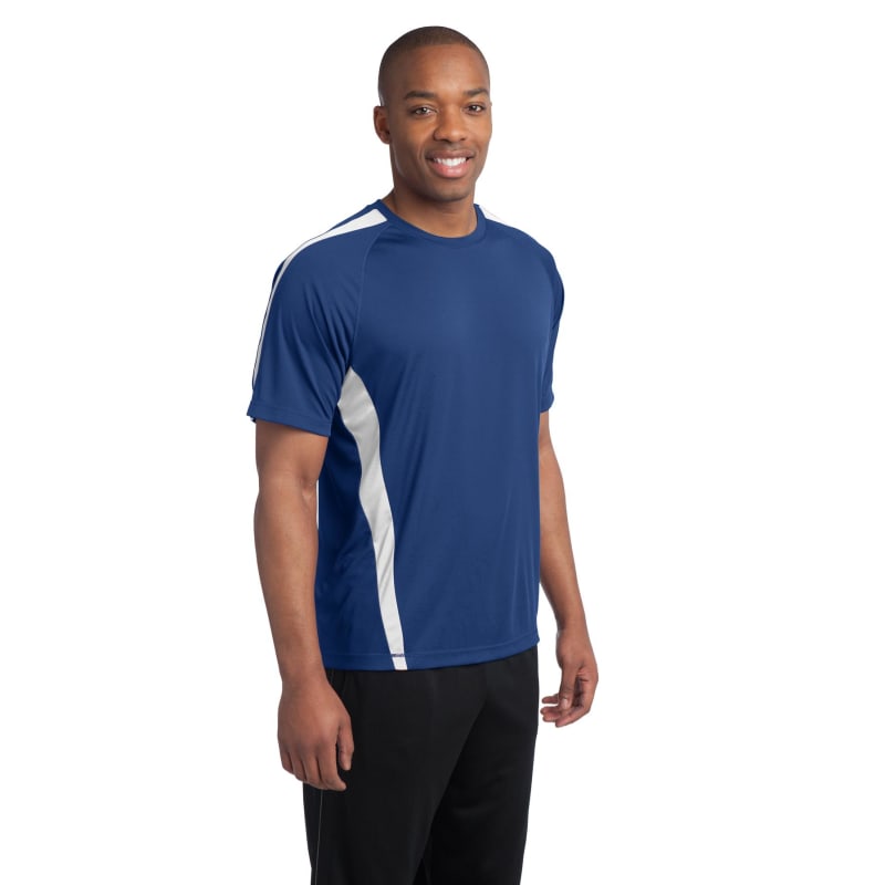 Sport-Tek Colorblock PosiCharge Competitor Tee. 16