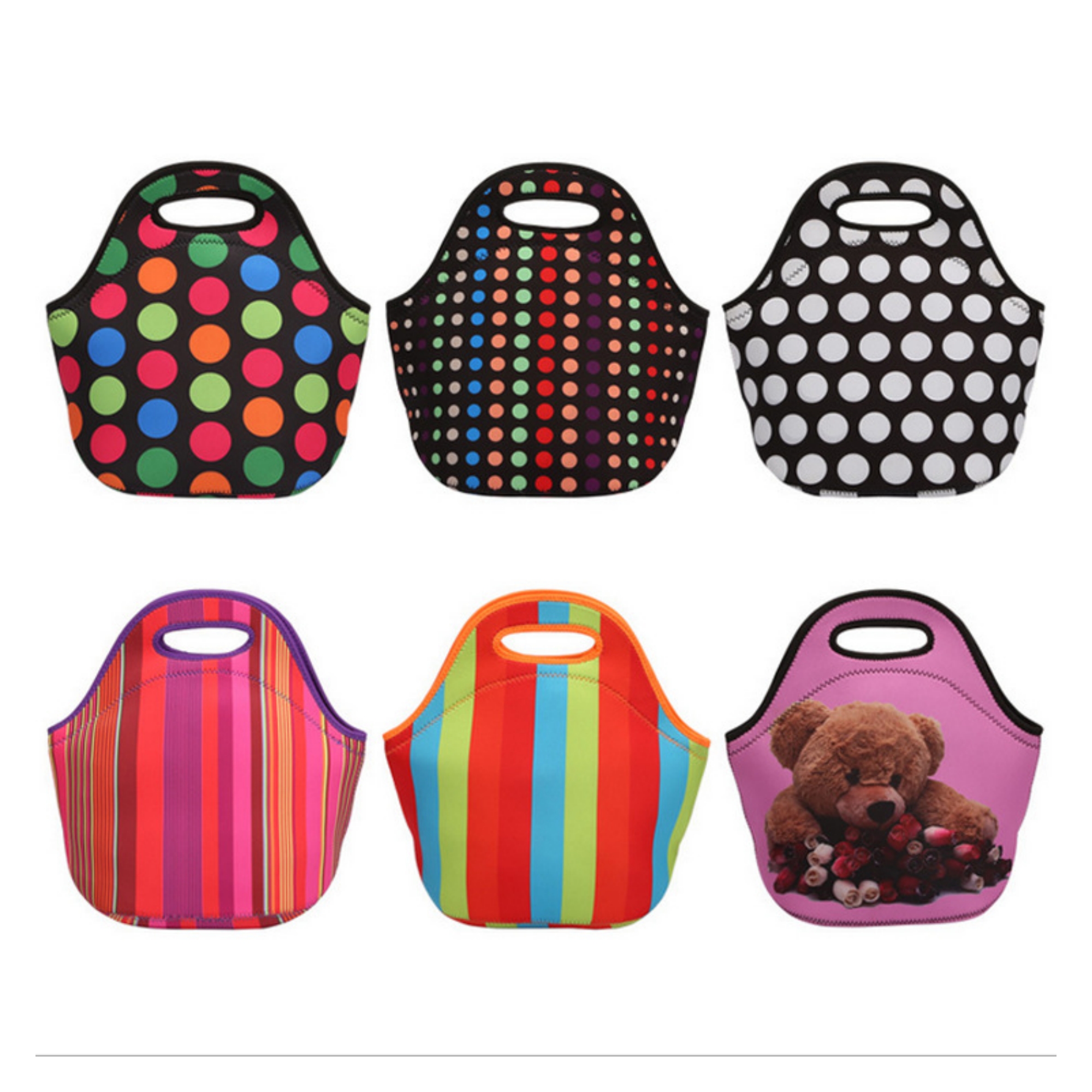Insulated Neoprene Lunch Bag 2
