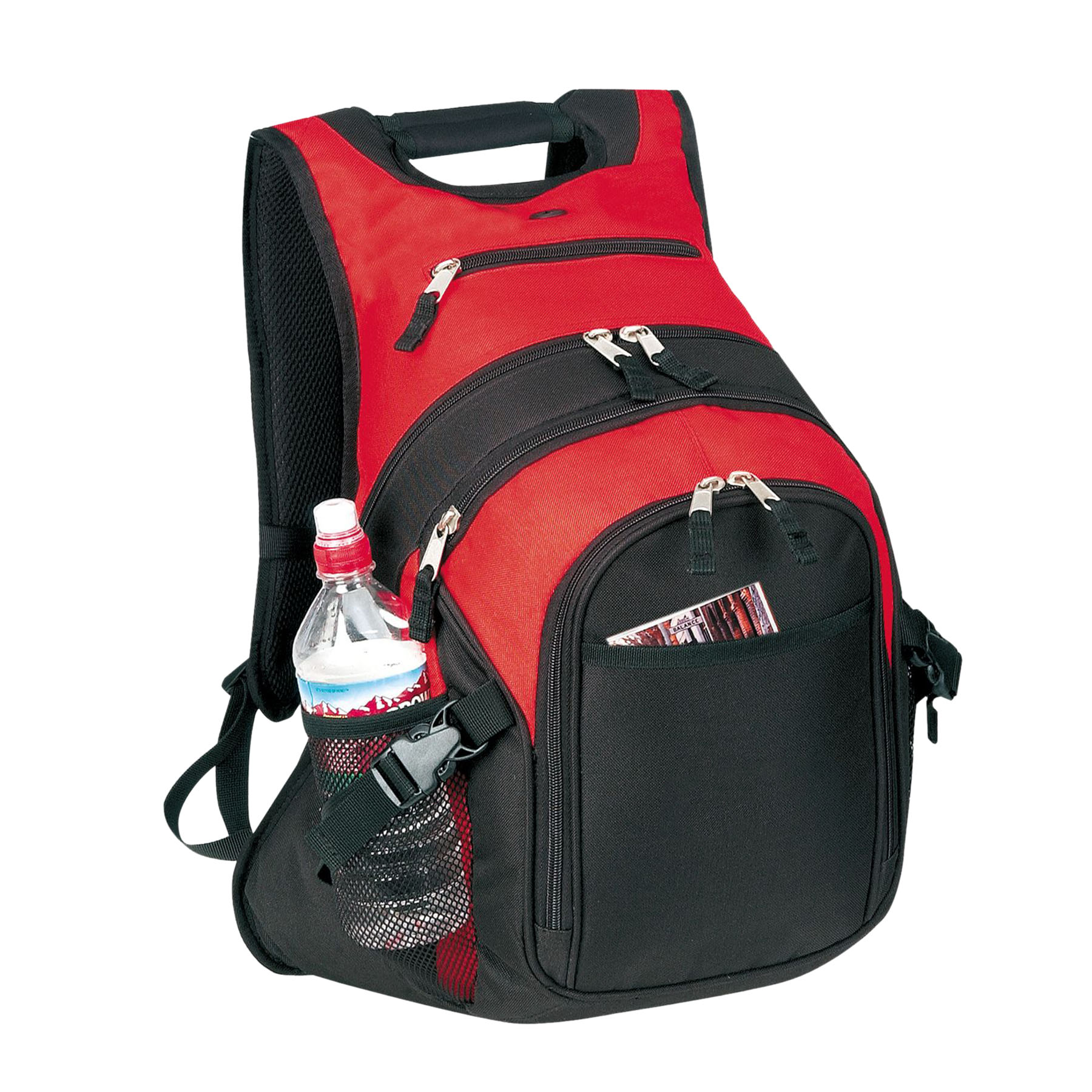 600D polyester Deluxe Computer Backpack 8