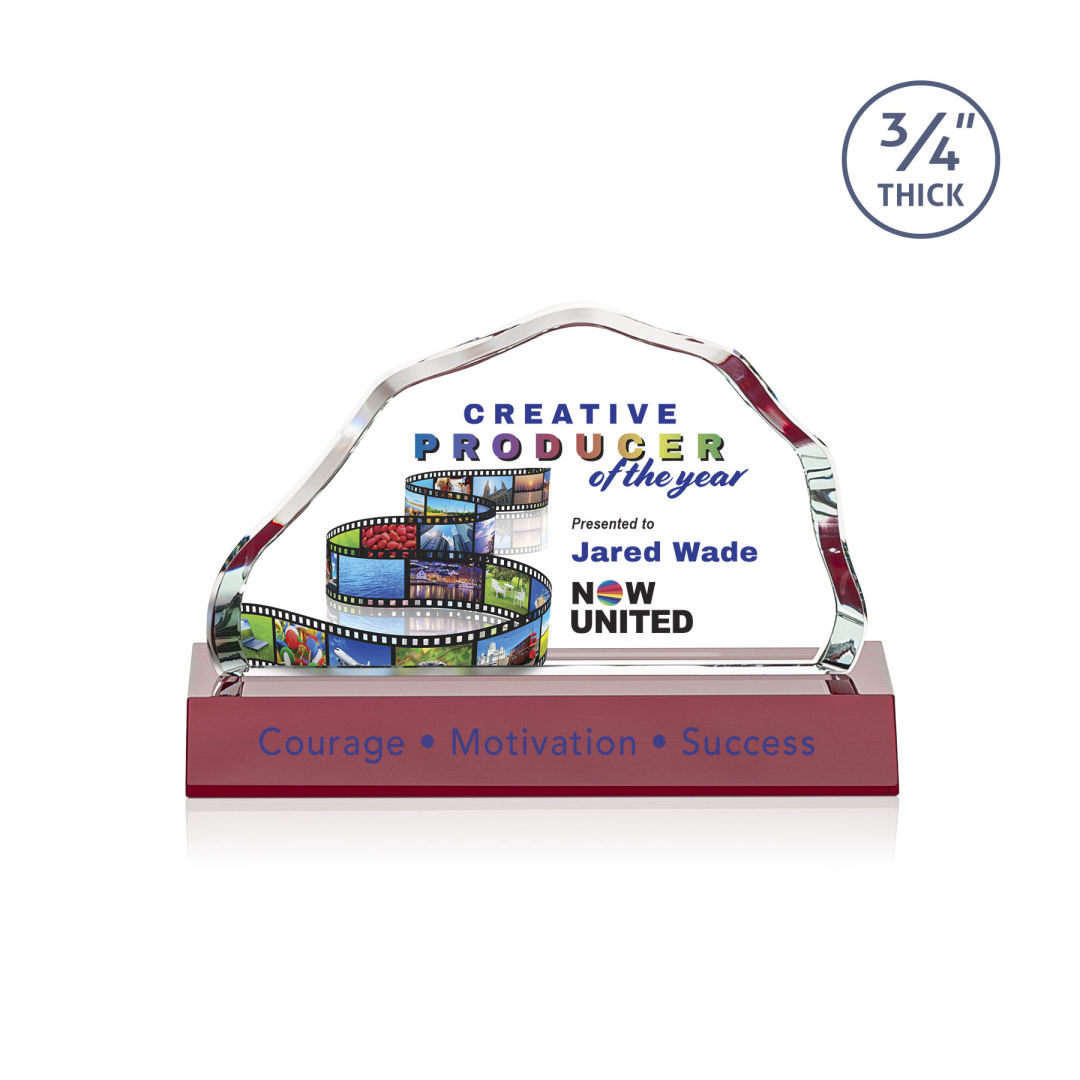 Highbridge VividPrint™ Award - Red 9