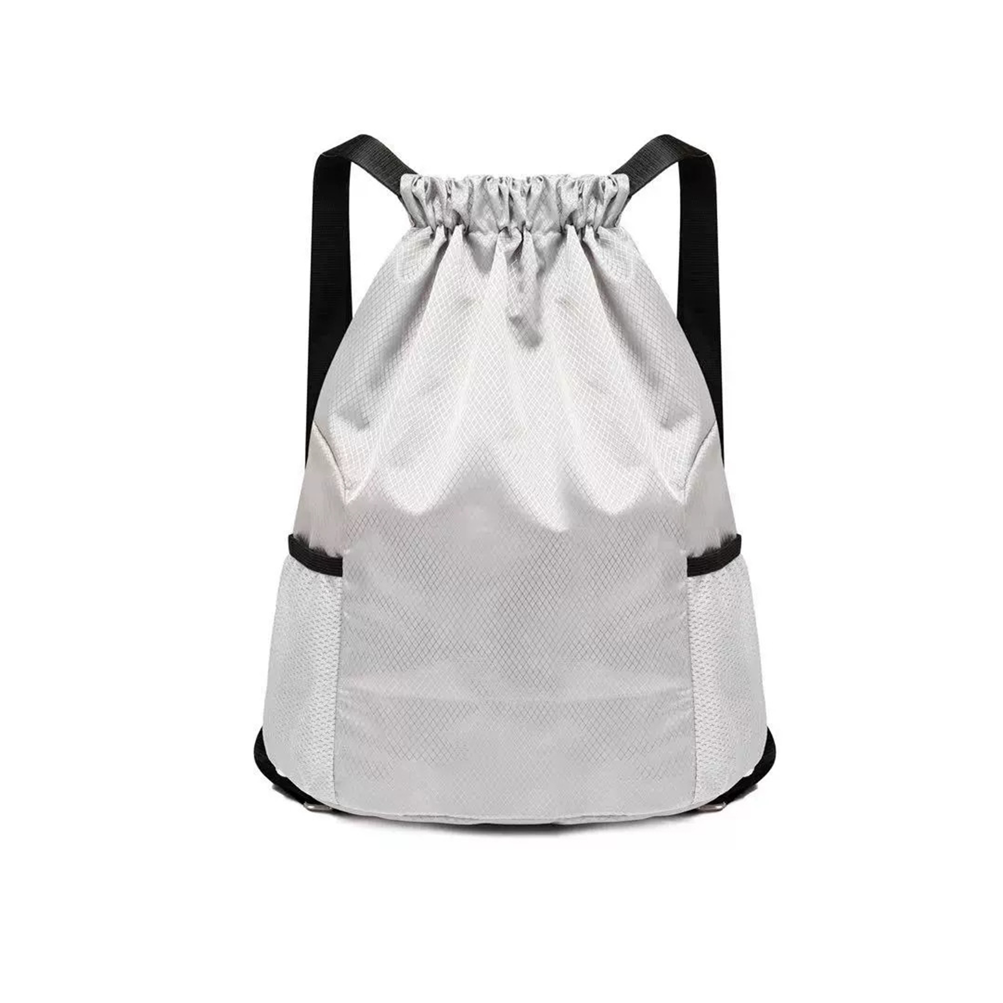 High Density Oxford Drawstring Backpack With Side Pockets 9