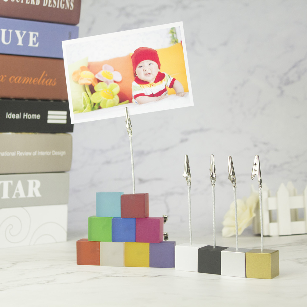 Photo Holder Stand Memo Clip 4