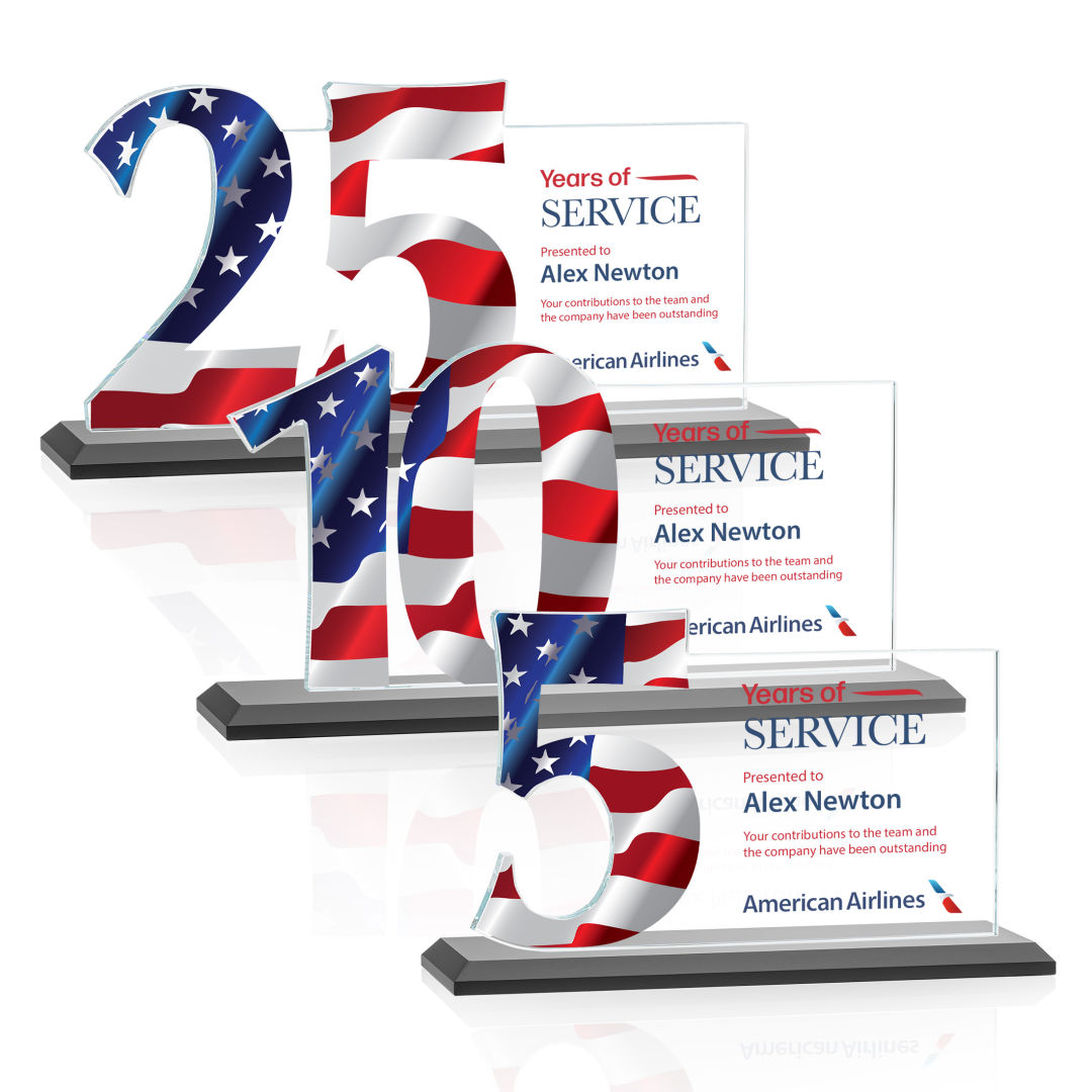 Hazelton VividPrint™ Award - Black 15