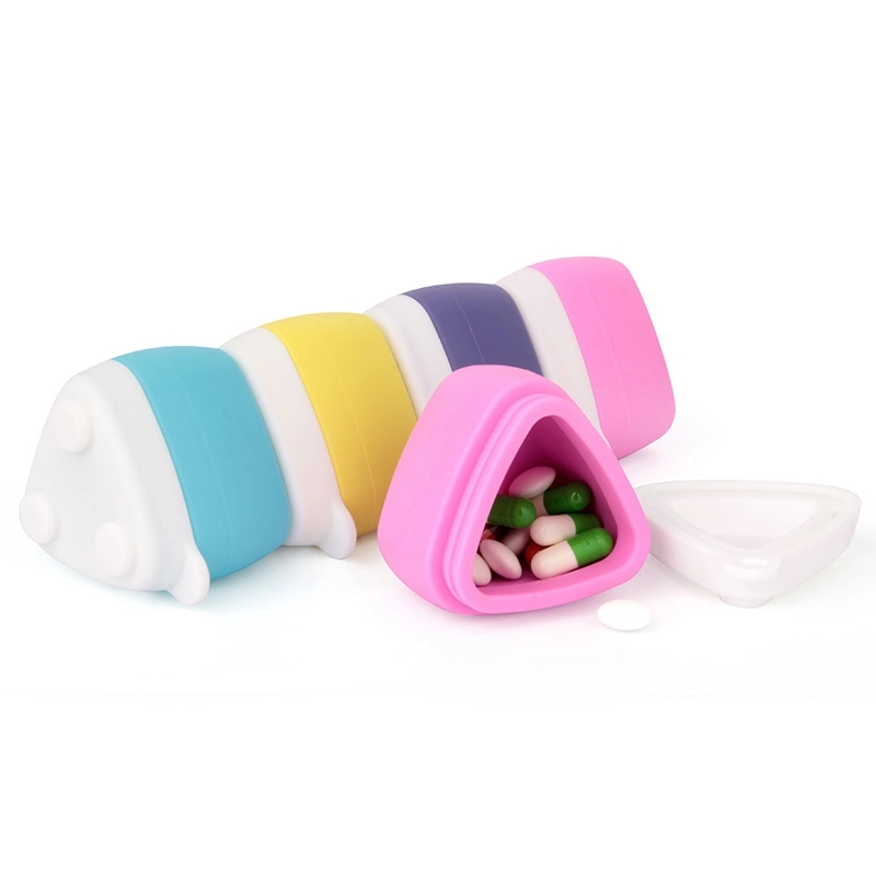 Silicone Travel Pill Organizer Jar & Jewelry Container 11