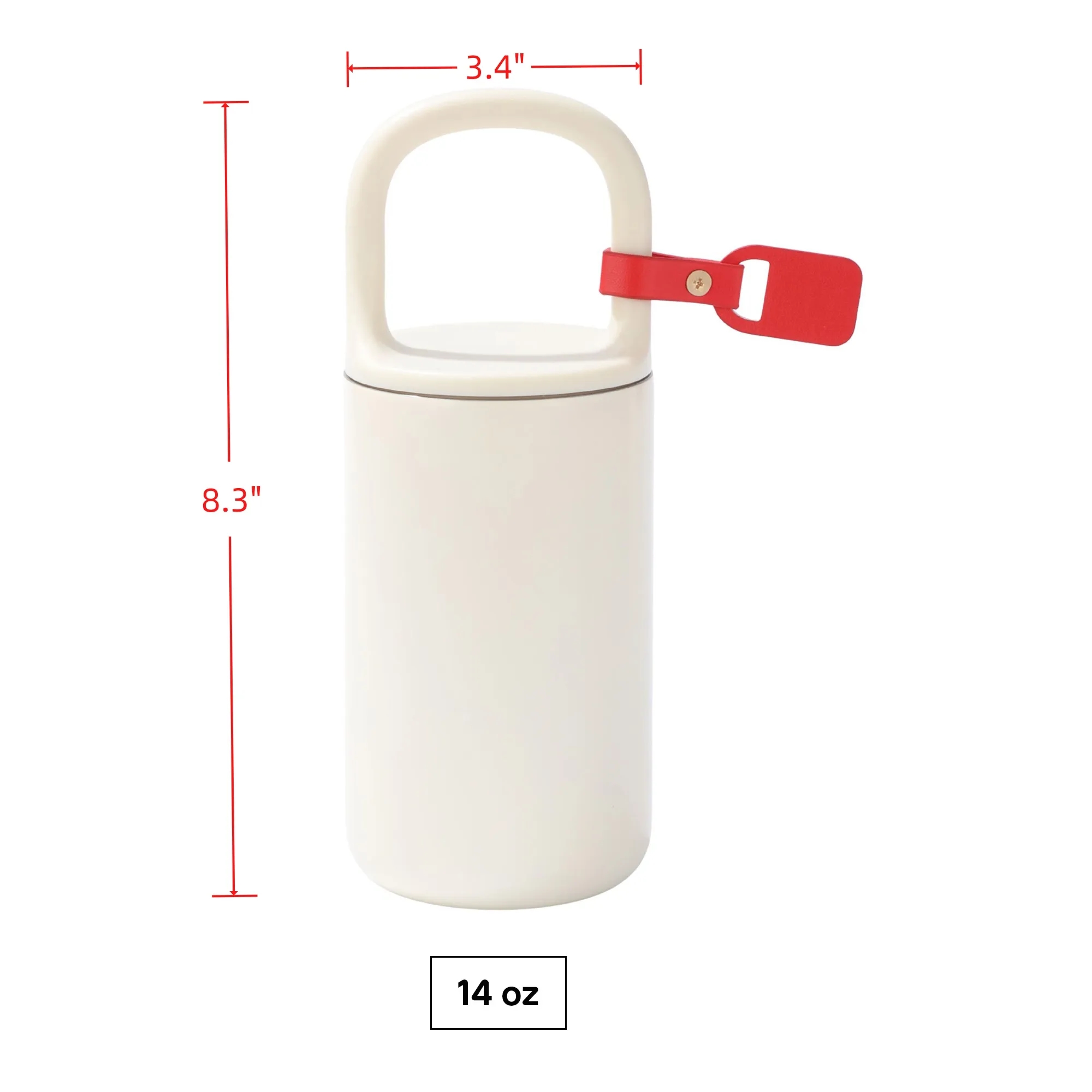 14 oz 316 Stainless Steel Stylish Crossbody Thermos 2