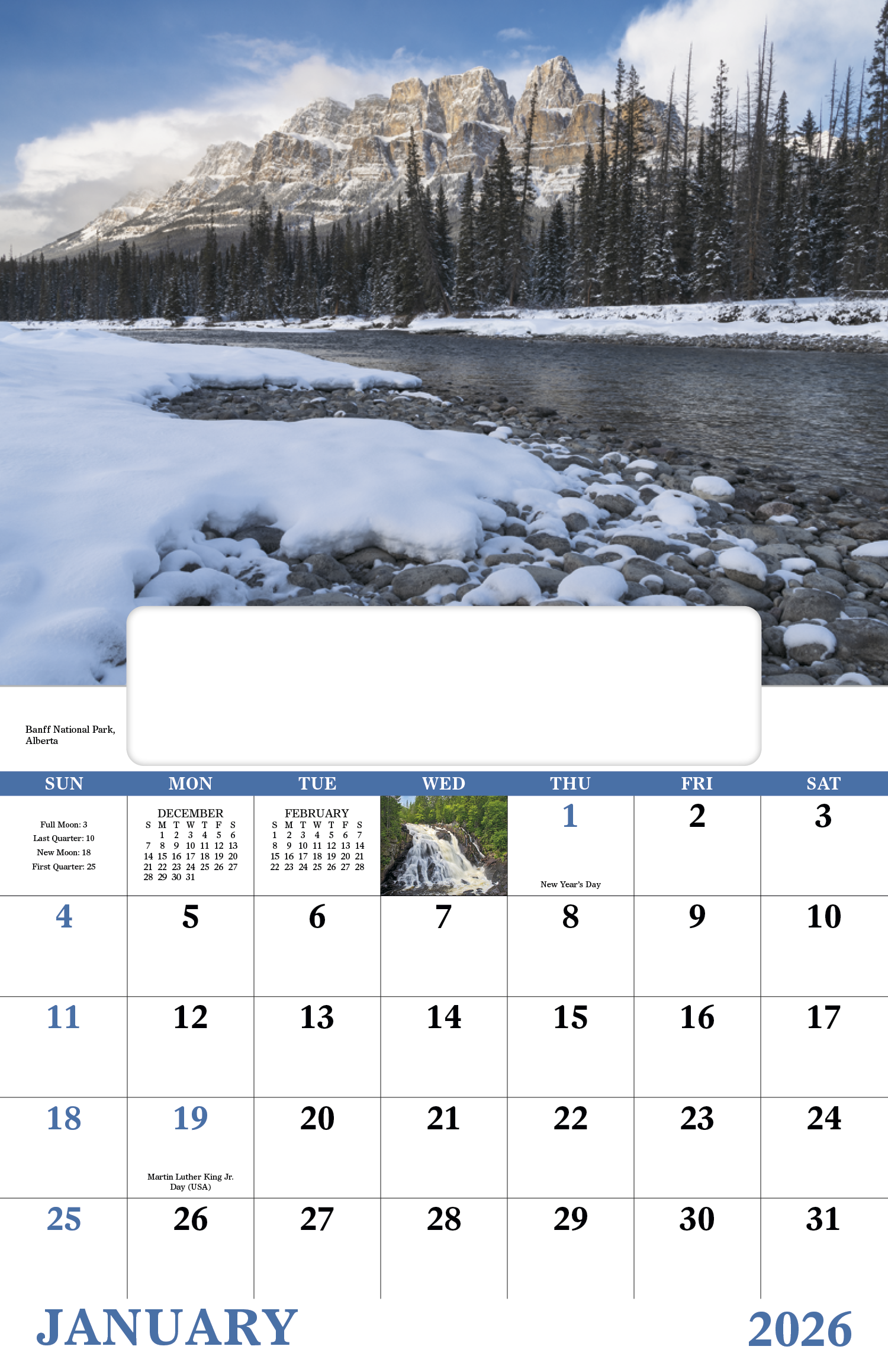Good Value™ Scenic Canada - Window Calendar 41