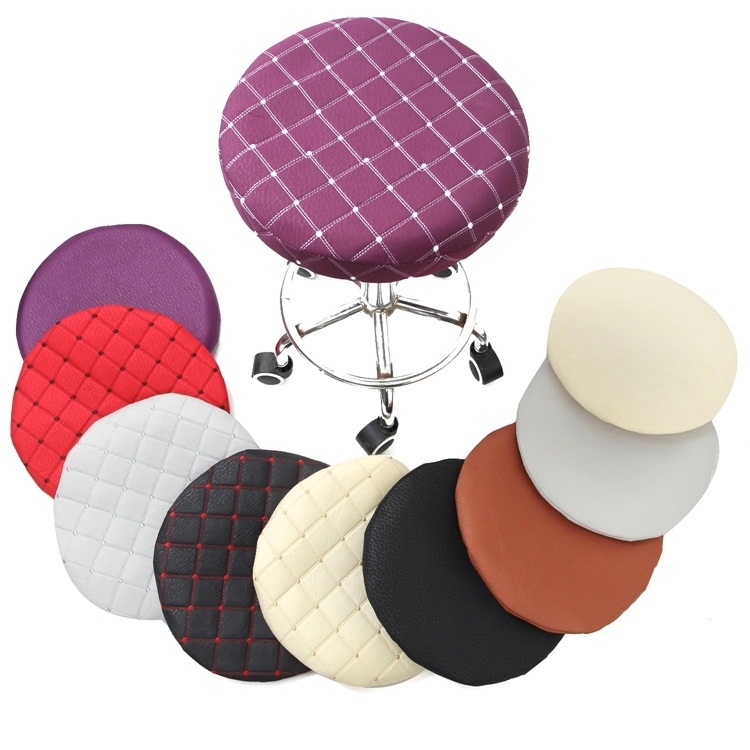 Stretch Round Bar Stool Cover 2
