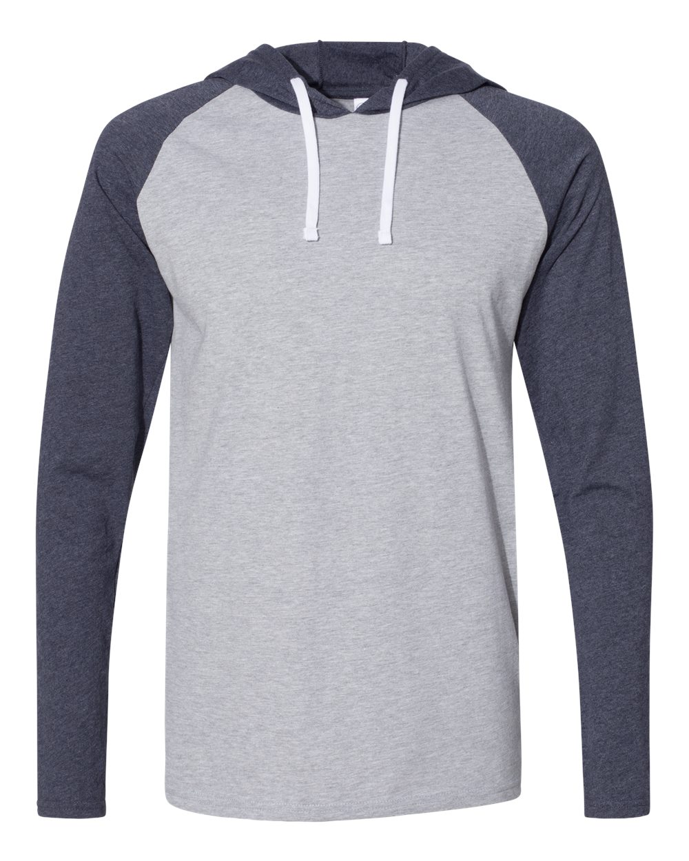 Unisex Fine Jersey Hooded Long Sleeve Raglan Tee - 6917 31