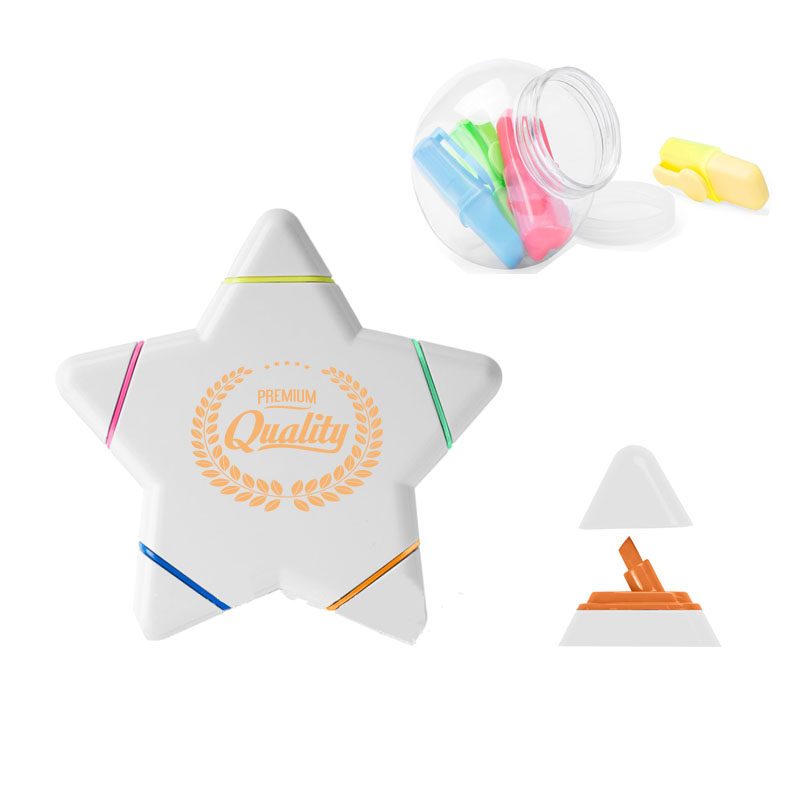 Star 5-Color Highlighter 2