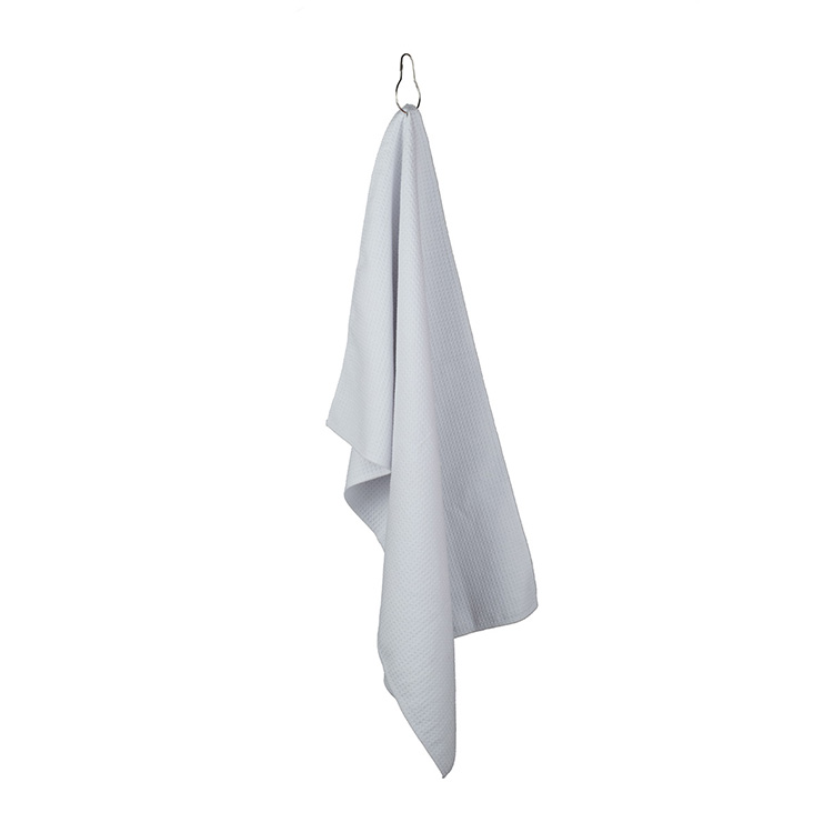 "The Eagle" Full-Color Waffle Weave Golf Towel w/Hook 3