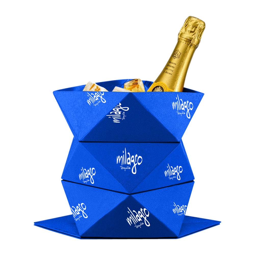 Origami Paper Ice Bucket (1 Bottle) 4