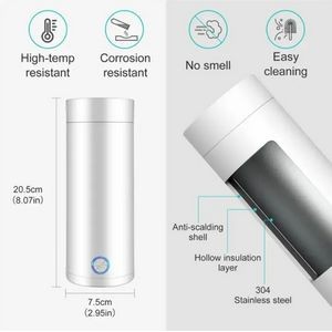 13.5 Oz Travel Portable Electric Kettle for Boiling Water 5