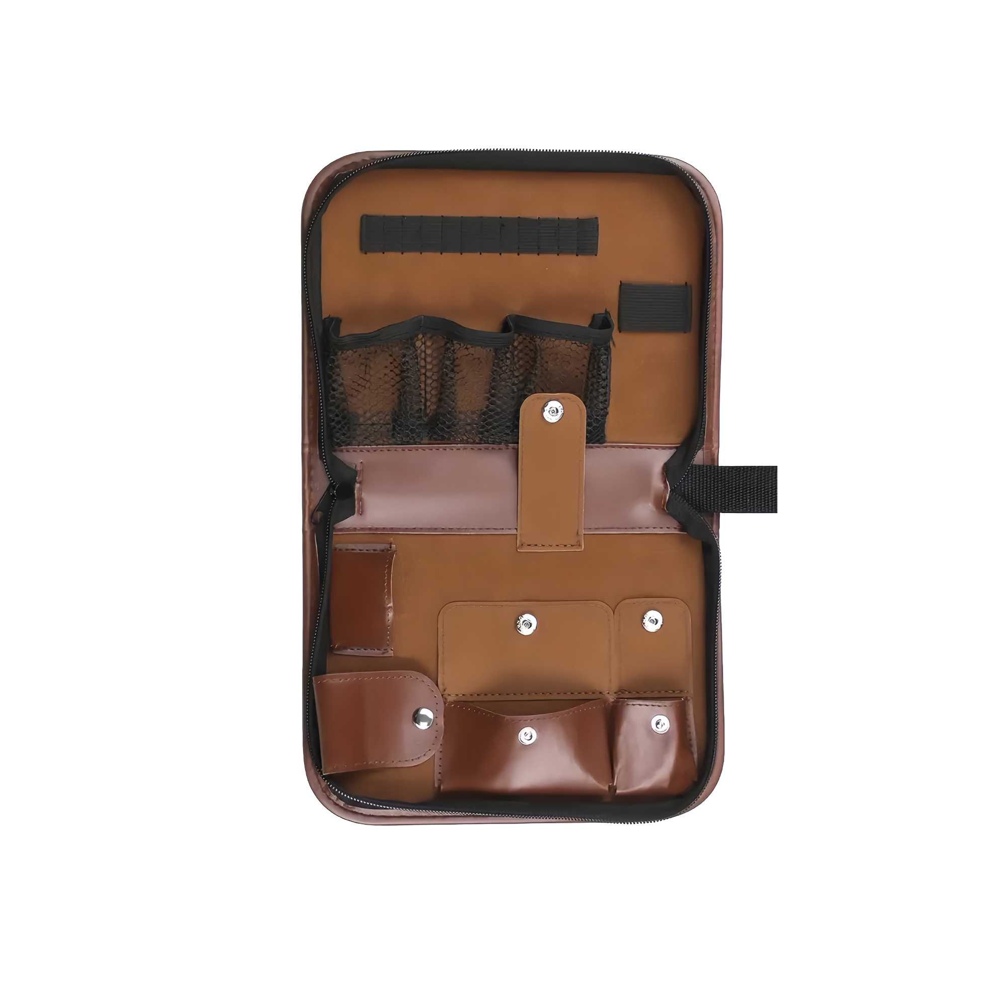 Compact Leather Golf Accessory Storage Bag 5