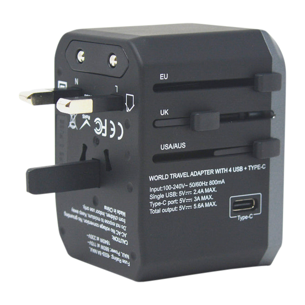 Travel Adapter Plus 7