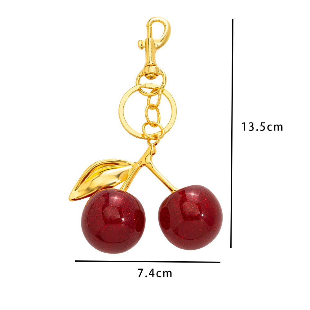 Keychain Cherry Bag Charms 1
