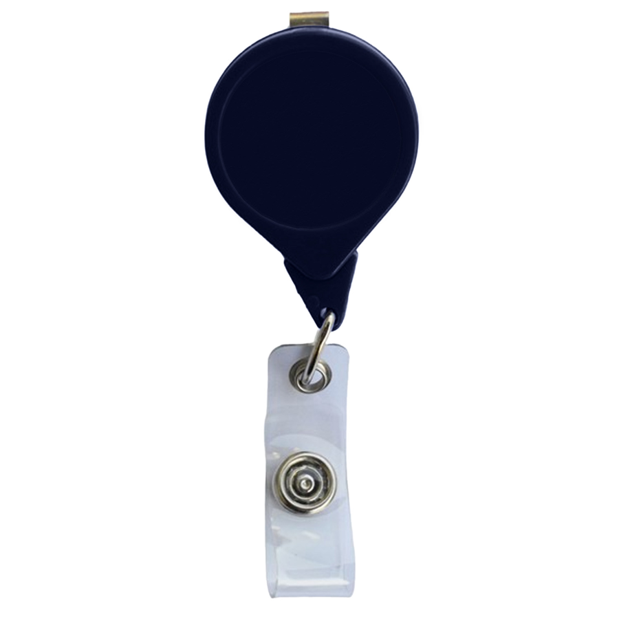 Teardrop Badge Reel w/ Bulldog Clip (No Twist) 4