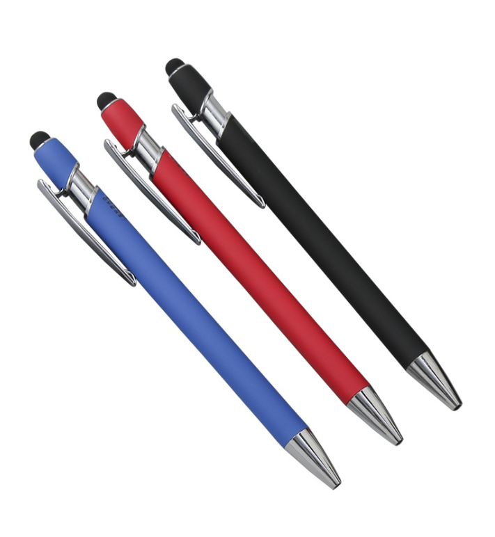 Aluminum Lever Click Ballpoint Pen 1