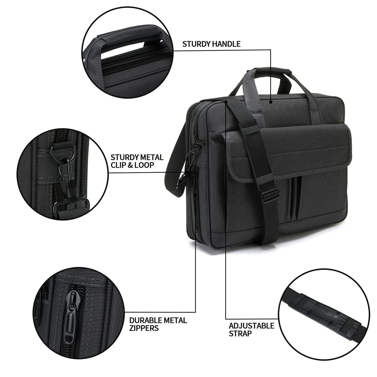 Oxford 15.6 Inch Laptop Bag 5