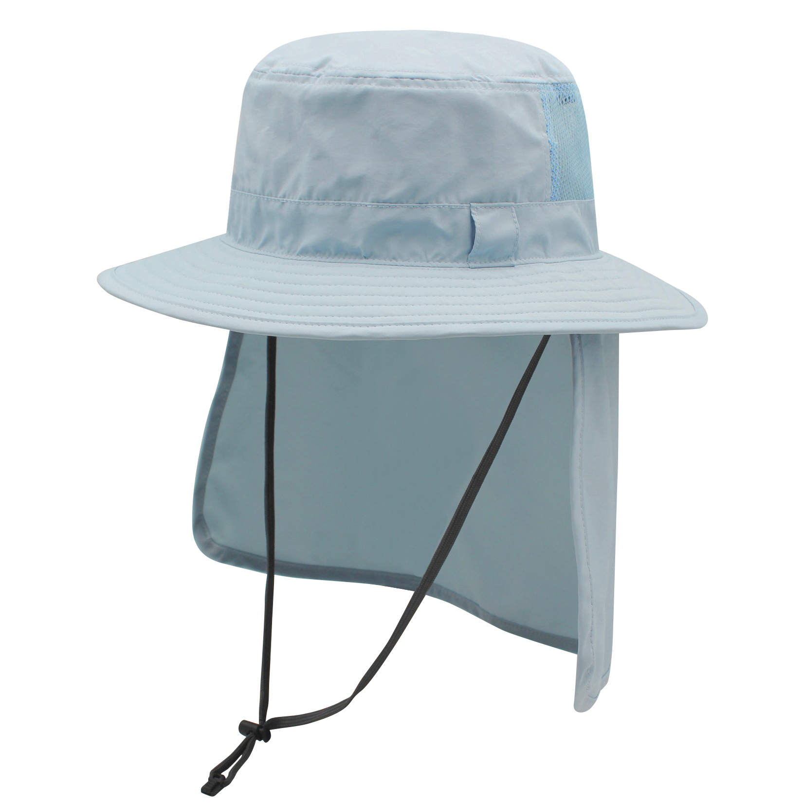 Airy Safari Hat With Flap