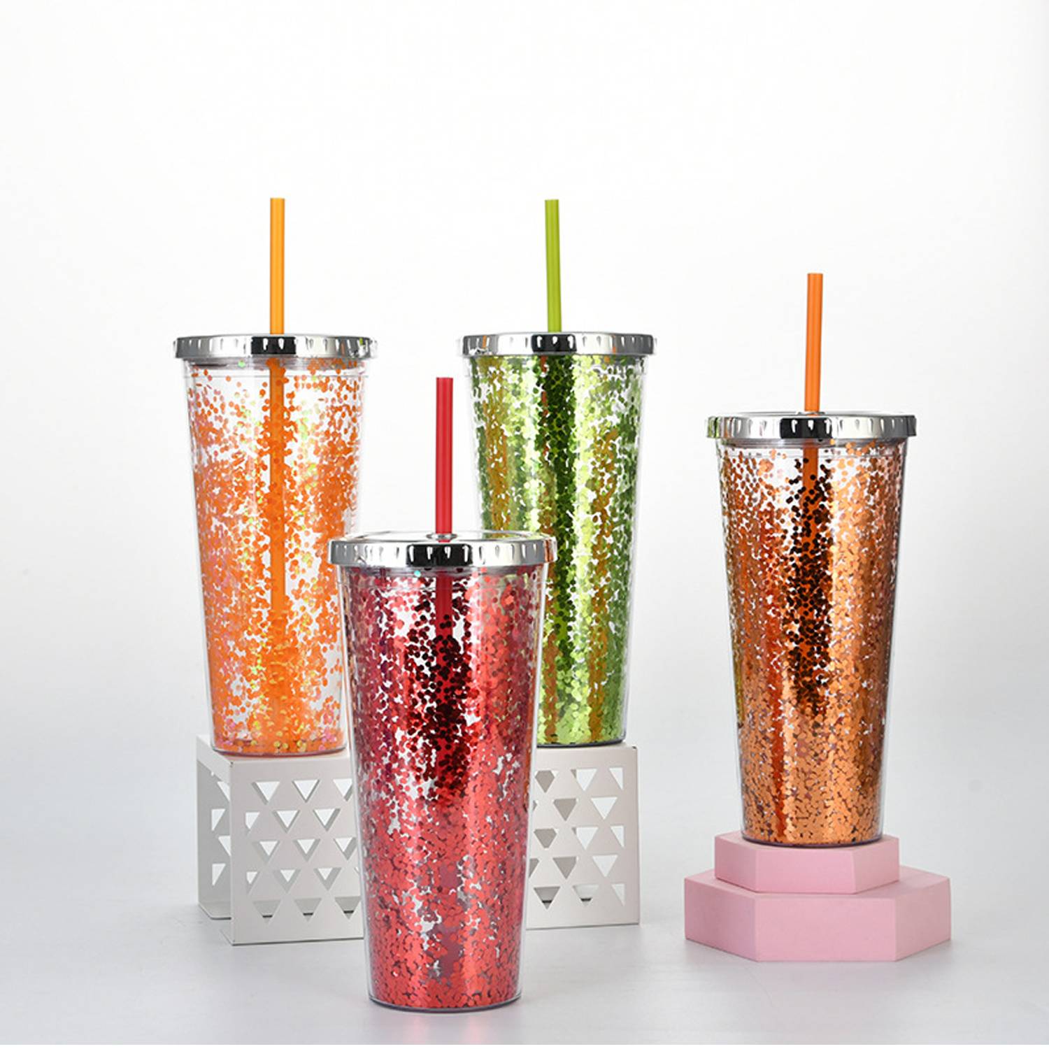24oz Double Wall Insulated Tumbler Cup 3