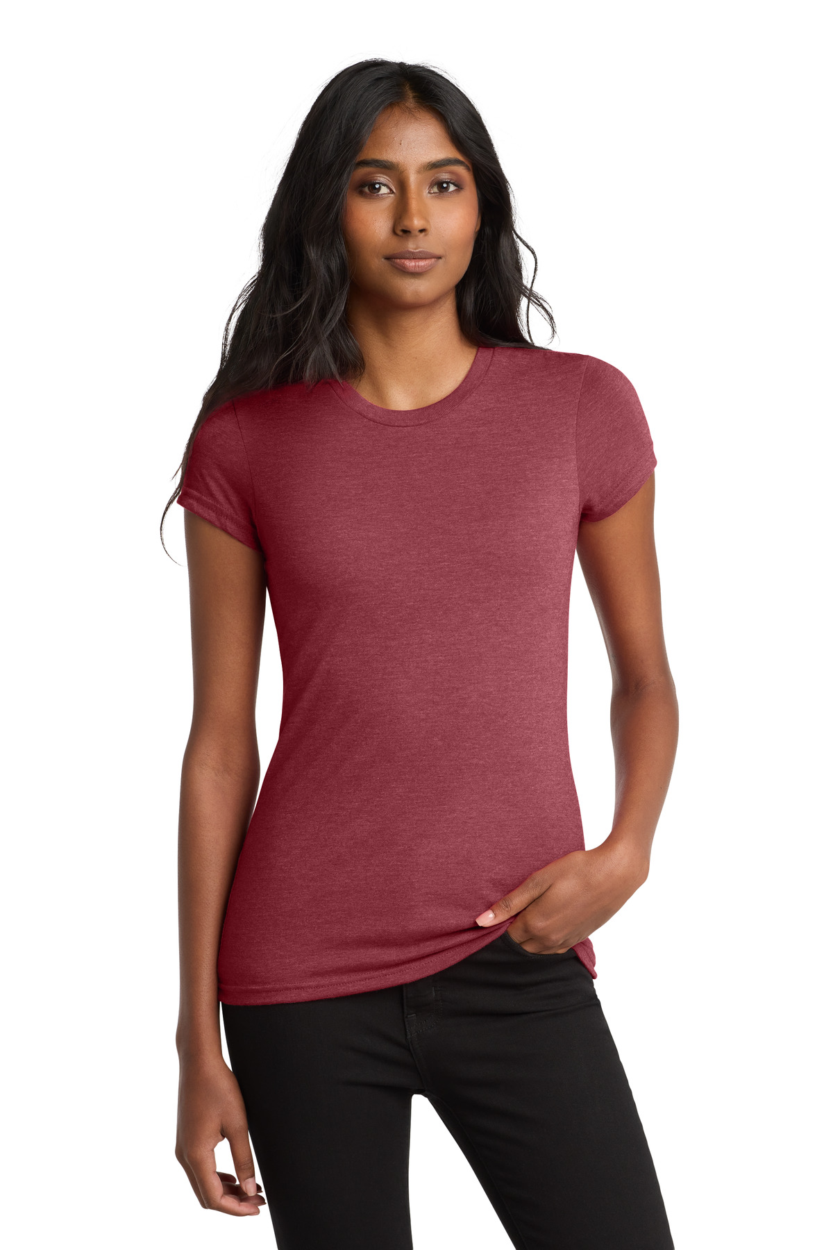 District Women's Fitted Very Important Tee . DT6001 36