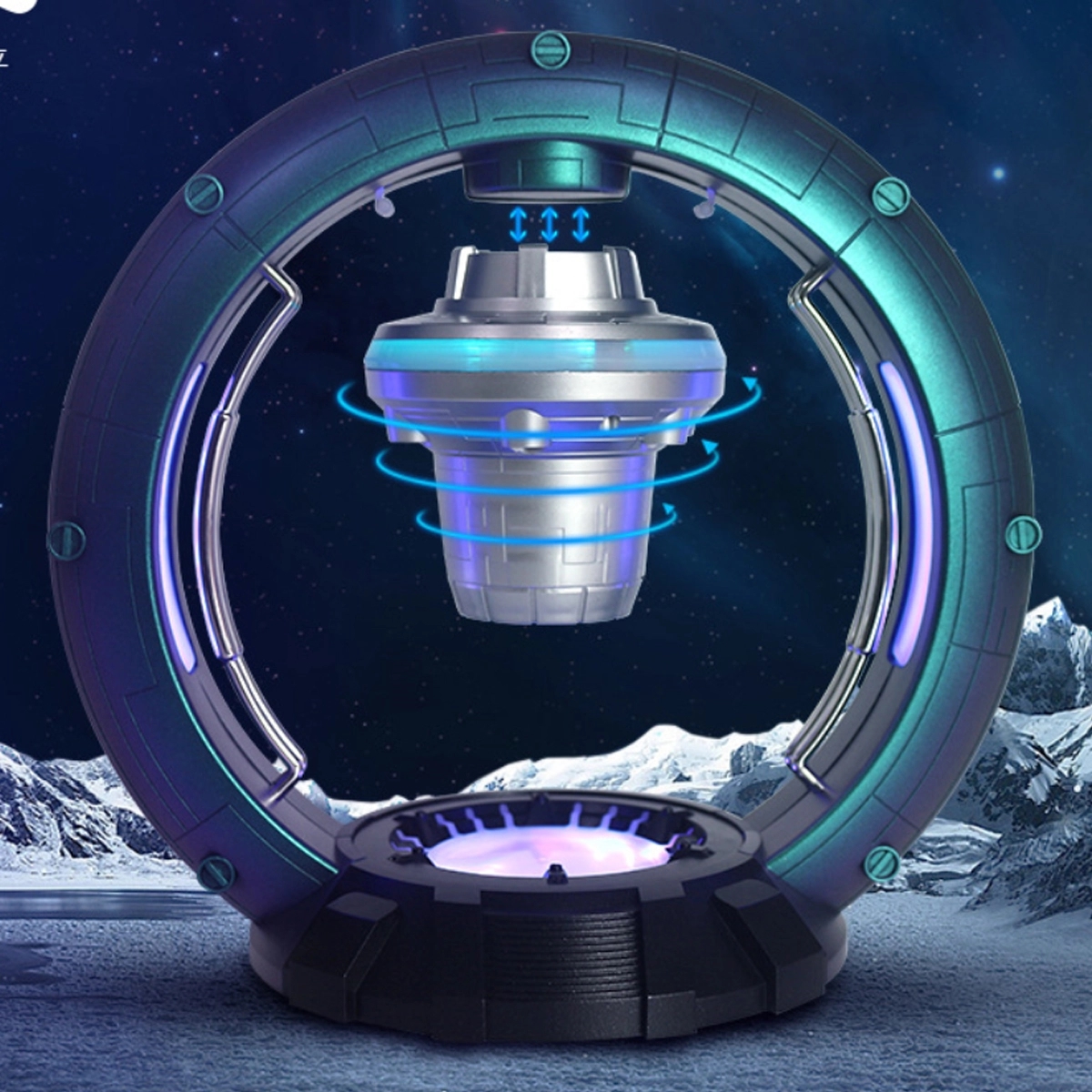 Wireless Magnetic Levitating Speakers with HD Audio 3
