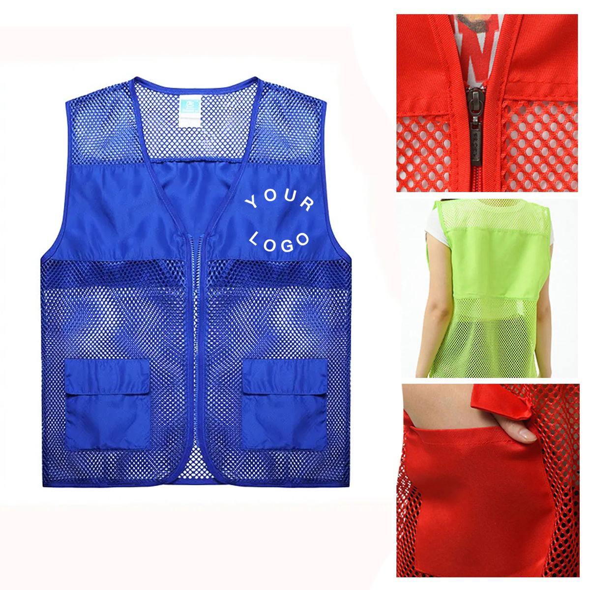 Breathable Uniform Vest For Community Programs 3