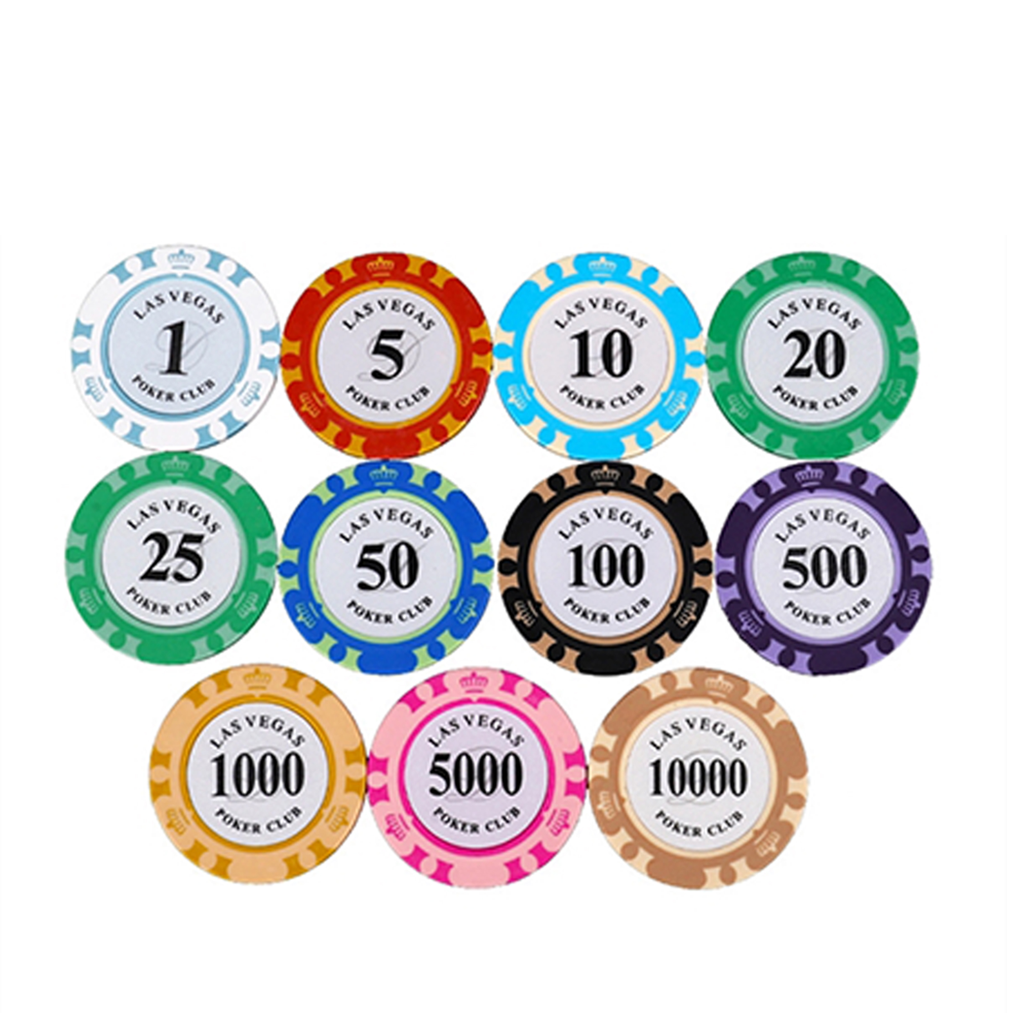 Durable Nash Clay Poker Chips 4