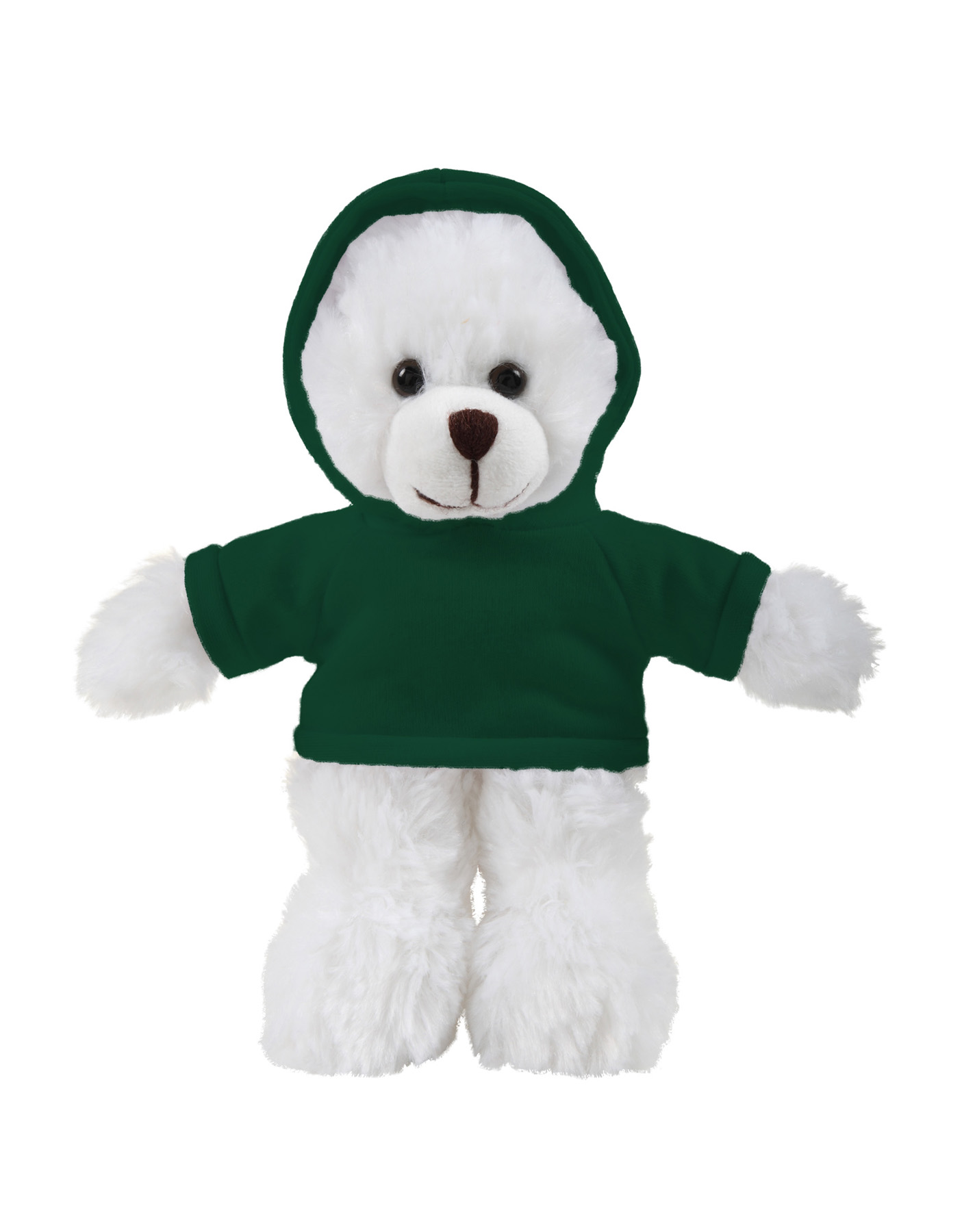 soft plush White Bear with hoodie 13