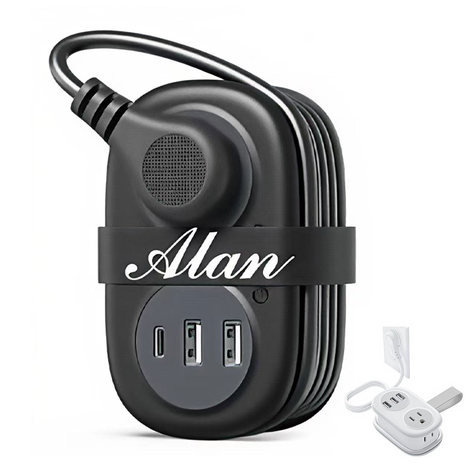 Multi-hole charging, portable and retractable usb ports 10