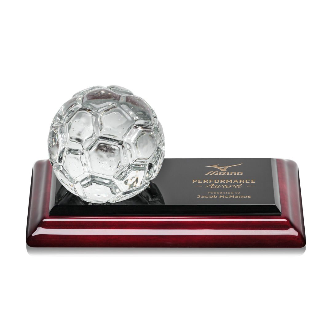 Sports Balls Award on Rosewood Base 11