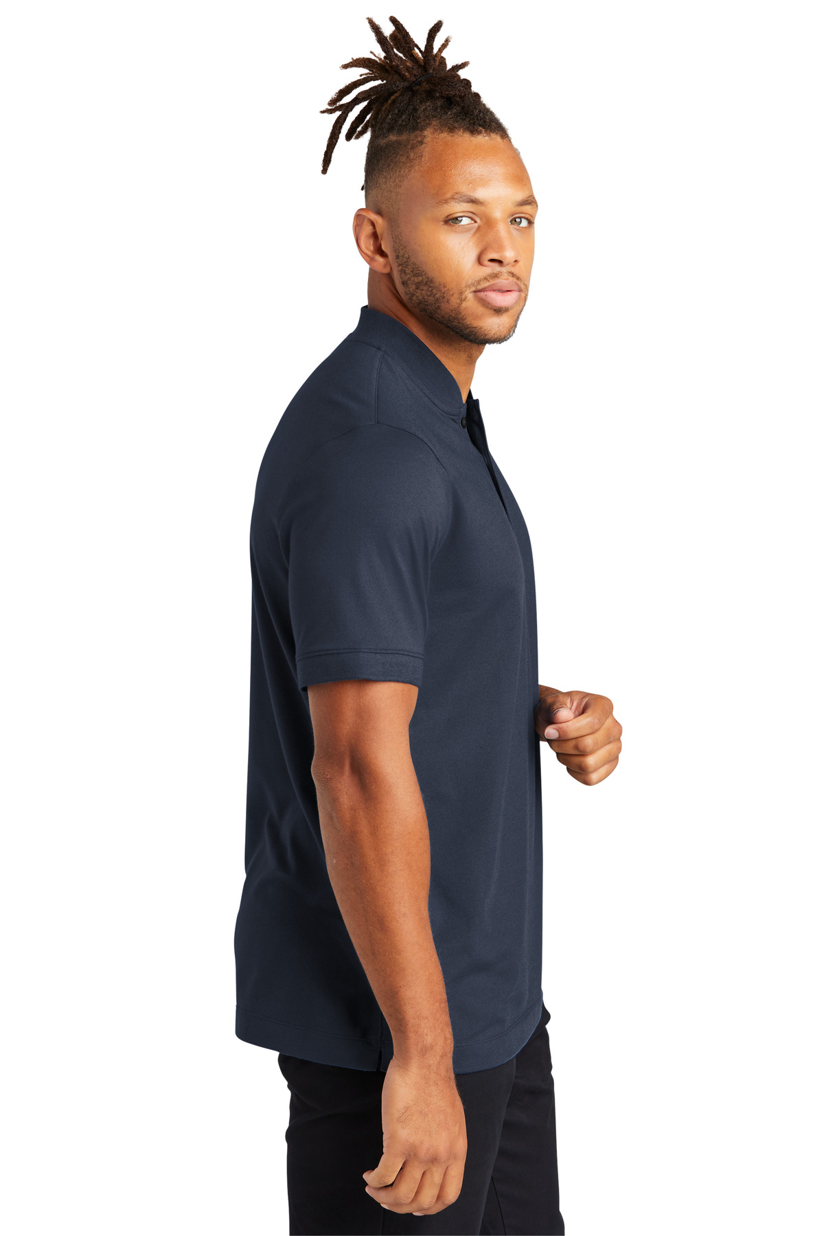 Mercer+Mettle Stretch Pique Henley MM1008 24