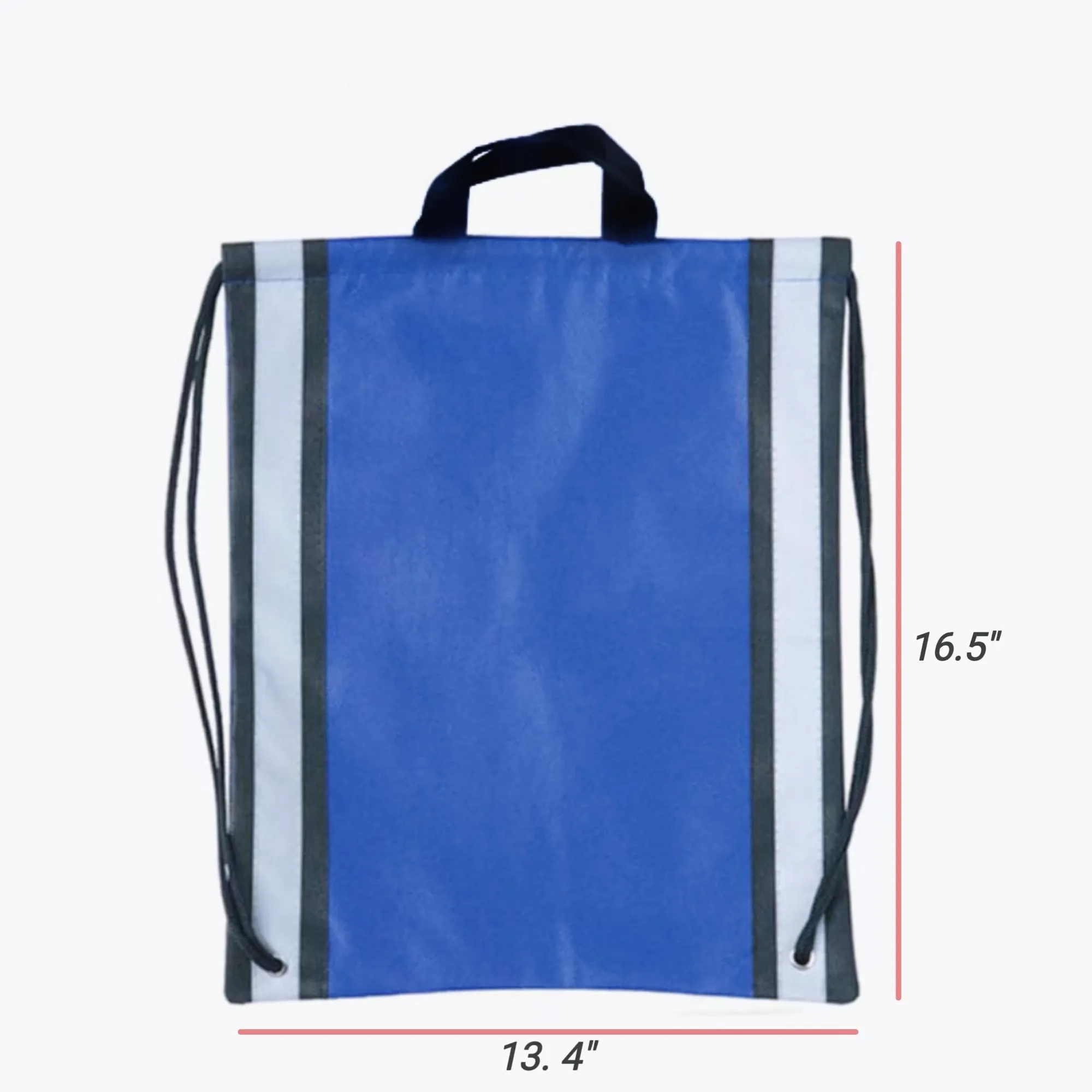 Drawstring Backpacks With Reflective Strip 3