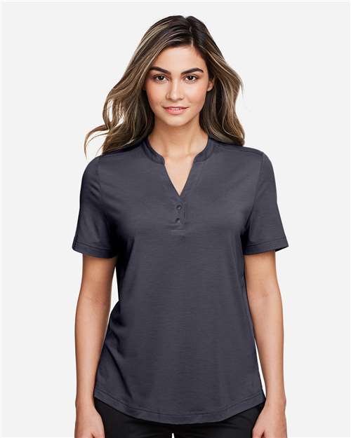 Women's JAQ Snap-Up Stretch Performance Polo - NE100W 51