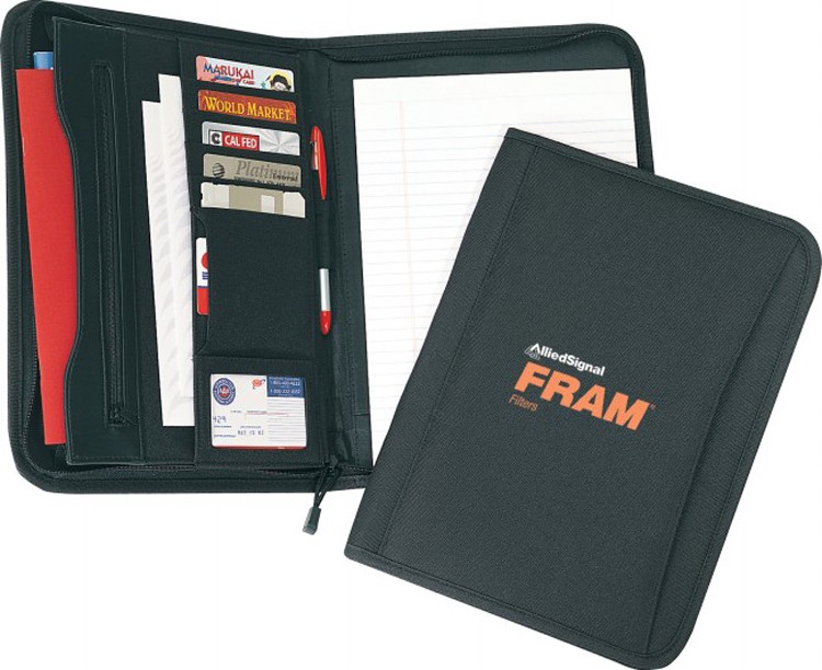 Poly Zippered Padfolio 2
