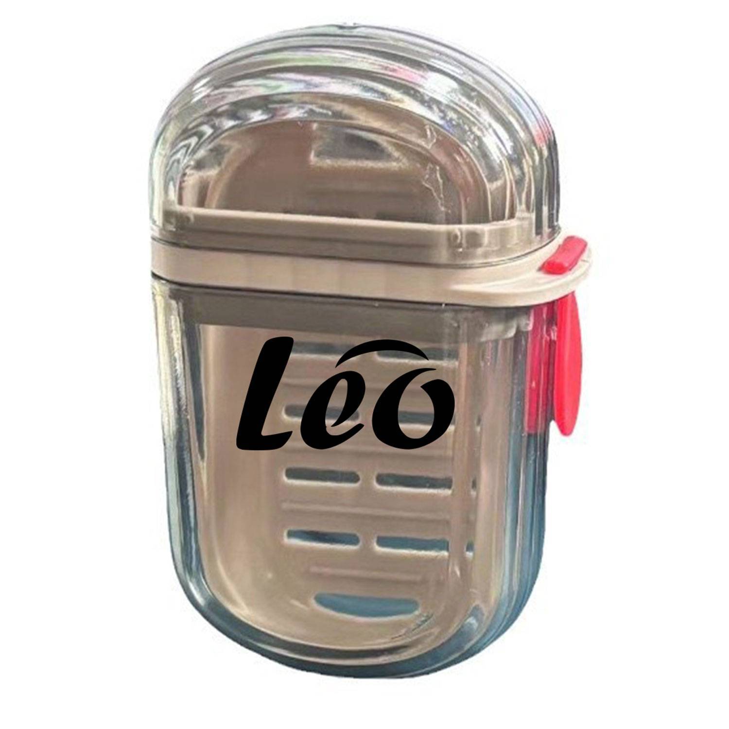 Mini Travel Sealed Drainage Soap Case w/ Lid 7