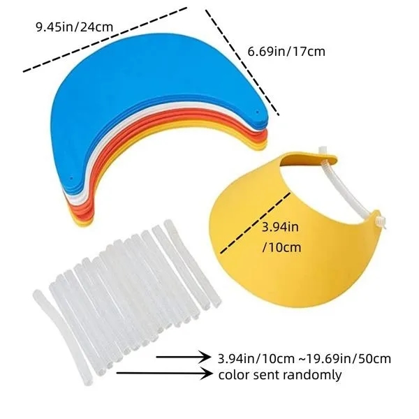 Adjustable Sun Visor Hat 13