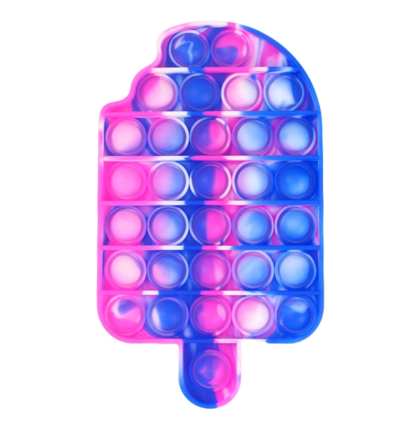 Ice Cream Shape Push Pop Bubble Toy 2