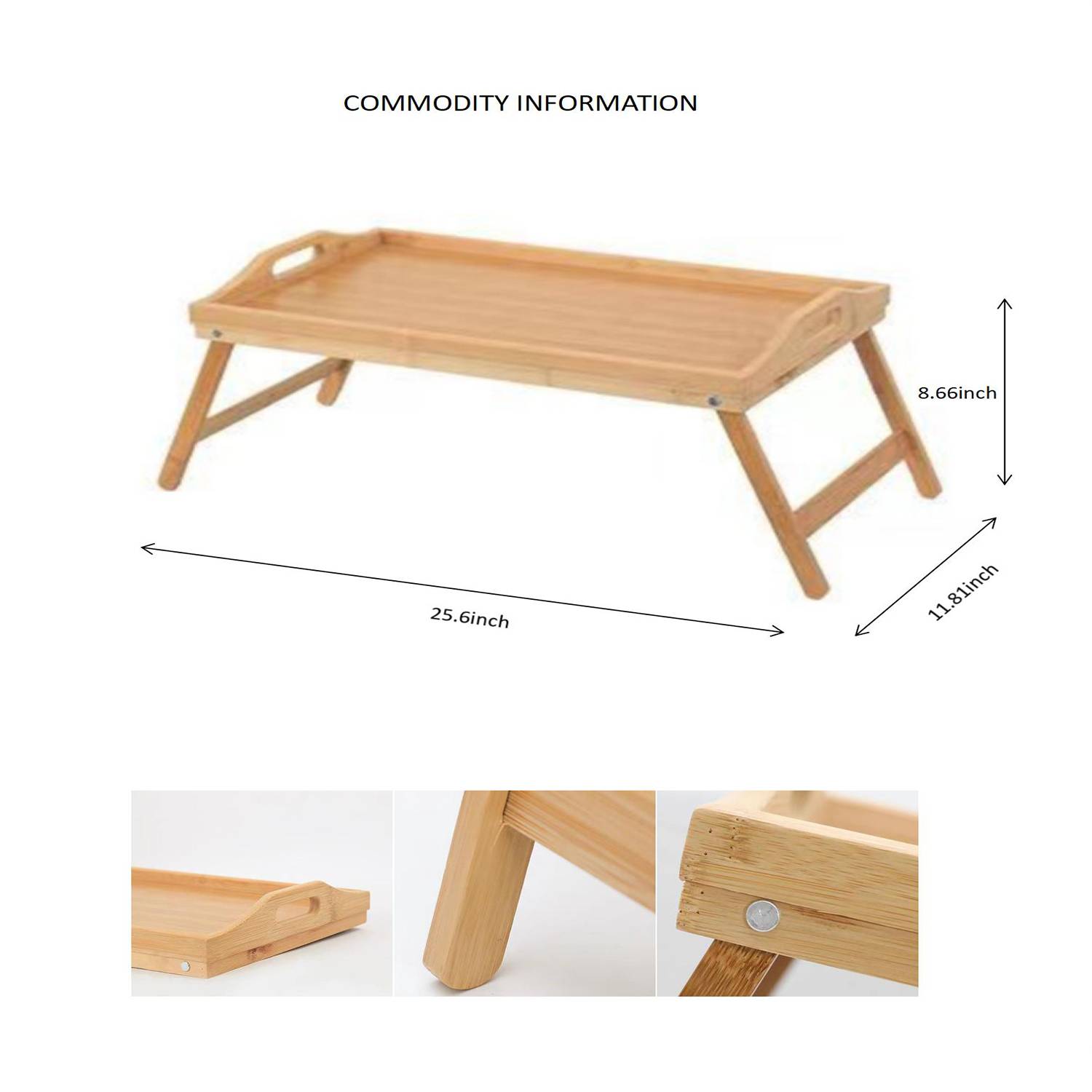Wooden Multifunctional Mini Home Folding Table 2