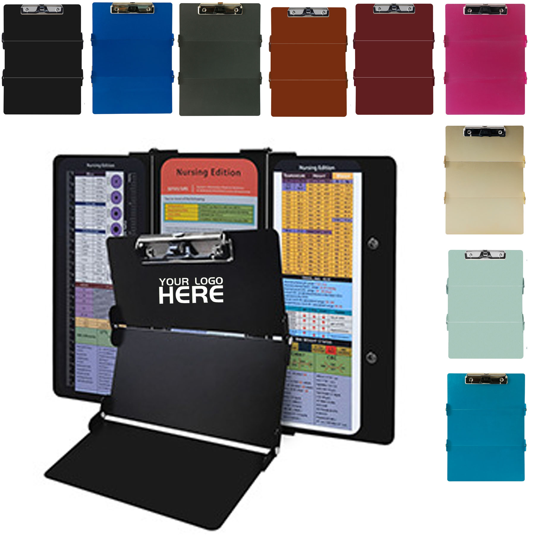 Aluminum Foldable Nurse Clip Board 1