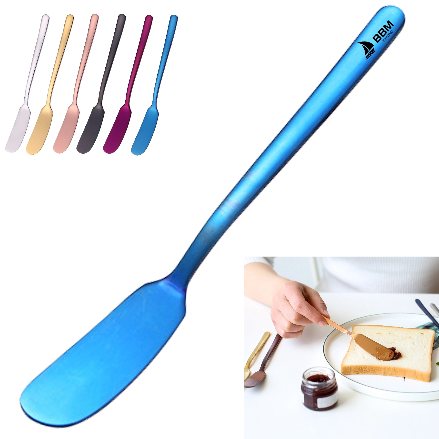 Stainless Steel Butter Cheese Knife 2