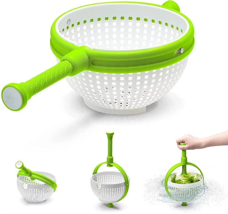 Manual Salad Spinner Colander 2