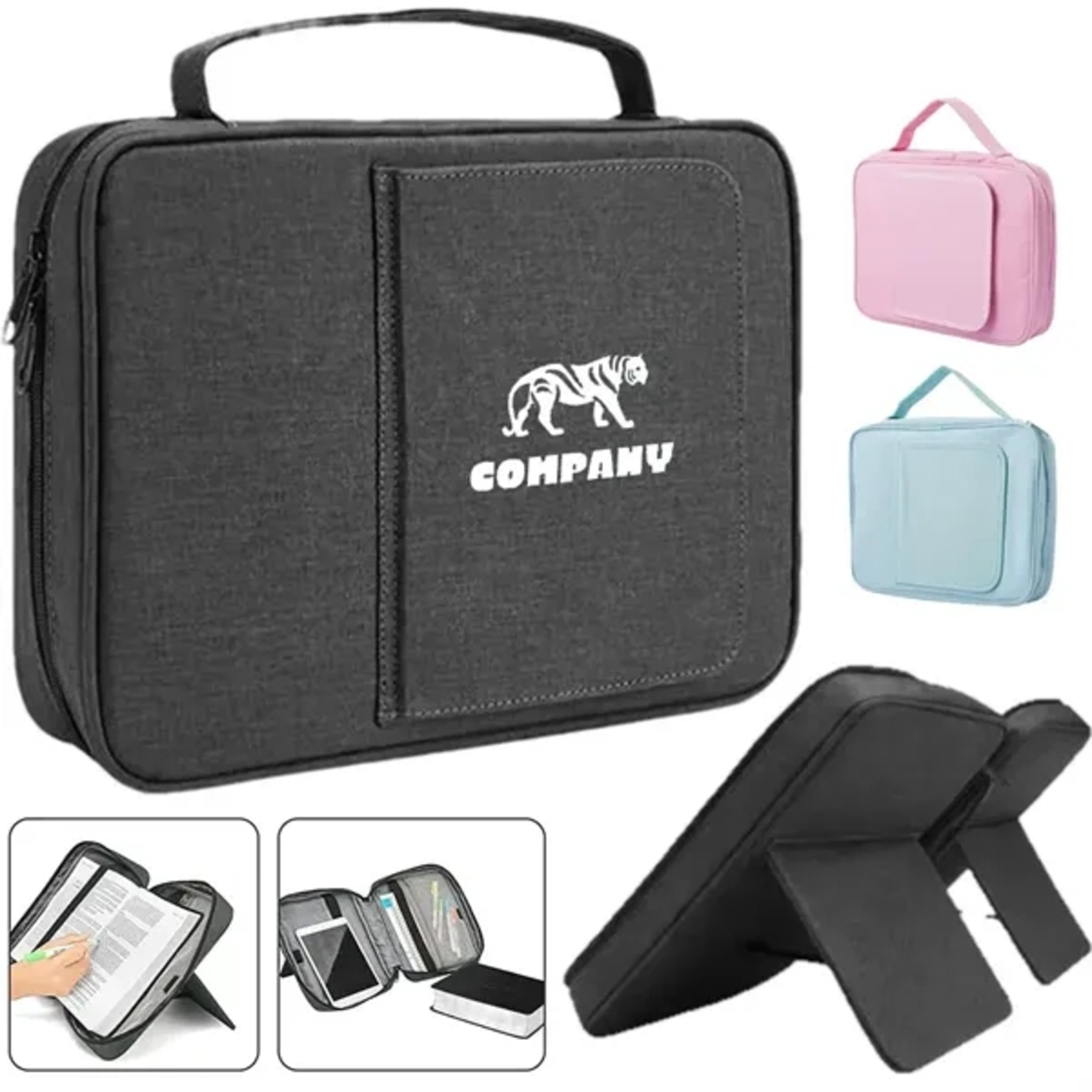 Bible Cover Bag with Book Stand 2
